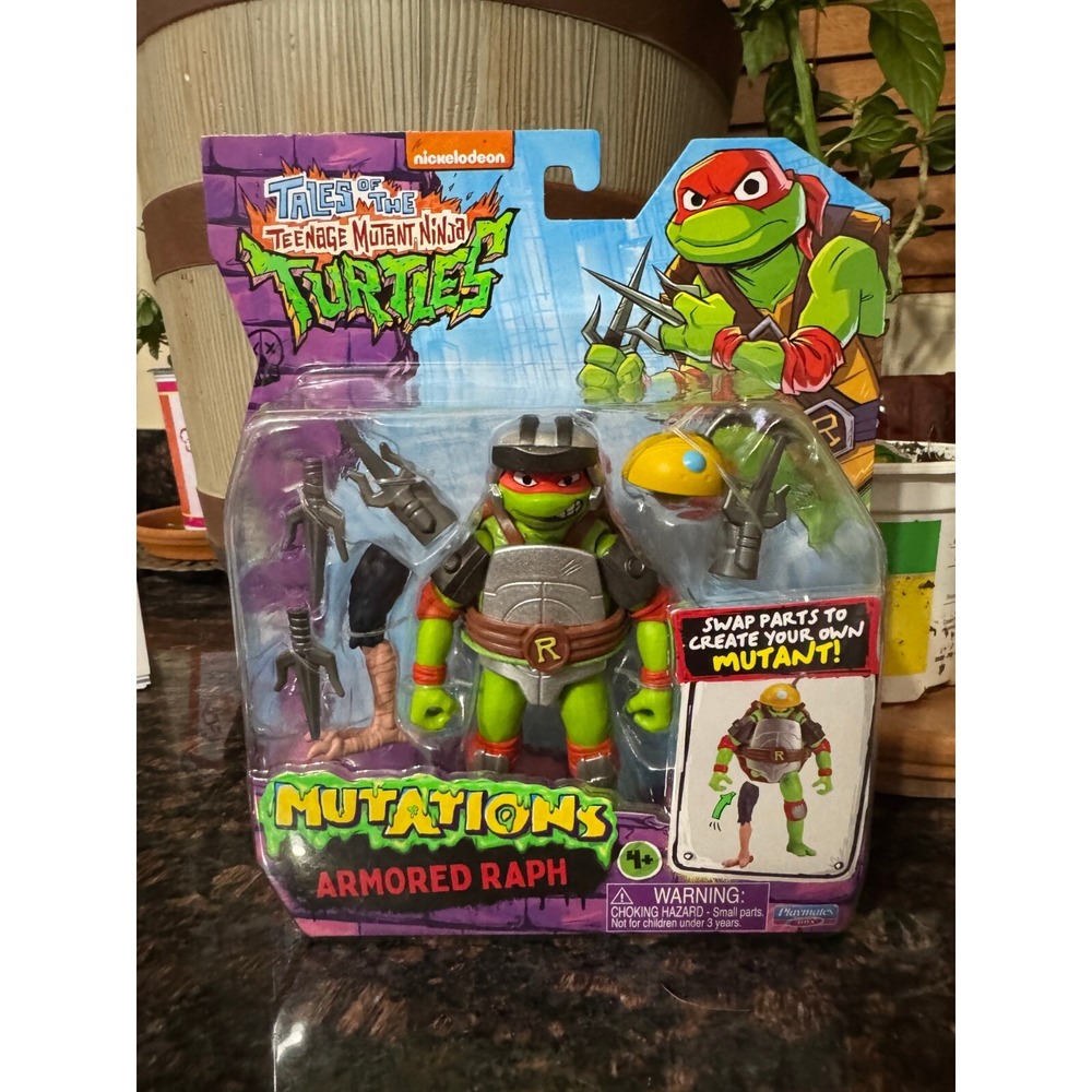 Tales of Teenage Mutations Mix 'n Match 4.5" Armored Raph Action Figure